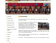 Tablet Screenshot of coxy-kart.com